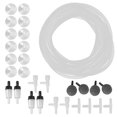 thumbnail image 4 of Tubo de oxígeno para acuario, válvula de retención, juego de piedras de burbujas para pecera, accesorios para acuario, combinación de tubo K de 8m/26,2 pies, 4 of 12