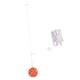 thumbnail image 2 of Entrenamiento de Pickleball con pelota de Pickleball de 40 hoyos y cuerda para niños naranja, 2 of 9