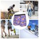 thumbnail image 4 of Fotbe Pugs and Flowers Calzoncillos Tipo Boxer con Bolsa de Soporte Total para Hombre, X-Temp Fresco, Transpirable y de Secado Rápido-Medium, 4 of 5