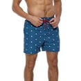 thumbnail image 3 of Txlixc Pantalones cortos de playa de cintura alta para hombre, pantalones cortos con estampado de hojas/camuflaje/cuadros/comida/cangrejo, pantalones cortos casuales con bolsillos holgados Txlixc  Casual, 3 of 5