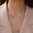 thumbnail image 1 of Skyrim-collar de cadena de serpiente de acero inoxidable para hombre y mujer, Gargantilla de espiga de Color dorado, cadenas para el cuello, joyería de tendencia, regalo popular, 2023, 1 of 4