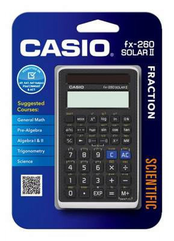 Casio FX 260 Solar II Scientific Calculator with LCD Turkey Ubuy