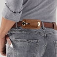 thumbnail image 4 of Leather Horizontal Carry Holster Belt Pocket for Outdoor Camping Hiking EDC Organizer Handmade Durable Pouch, 4 of 4