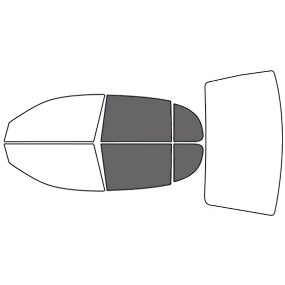 Avery Dennison NR Nano Ceramic IR Window Tint Kit Compatible with Lexus Gs 1993-1997 - Back Precut