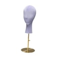 thumbnail image 2 of Xuanheng Mannequin Head Hat Rack Fabrics Block Model Manikin Head for Jewelry Hat, 2 of 8