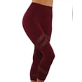 thumbnail image 4 of CodeFit Yoga Dry-Fit Latest Seamless 7/8 Length Leggings with Laser Cut Mesh For Workout or Casual Wear, 4 of 4