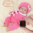 thumbnail image 4 of Loespoir Reborn Baby Doll Clothes For Girls, 12 Inch Simulation Doll Fashion, Doll Clothing Gift Set, For Puzzle Playhouse, Role Playing Game, Dress Up Fun, Baby Doll Accessories(Red), 4 of 5