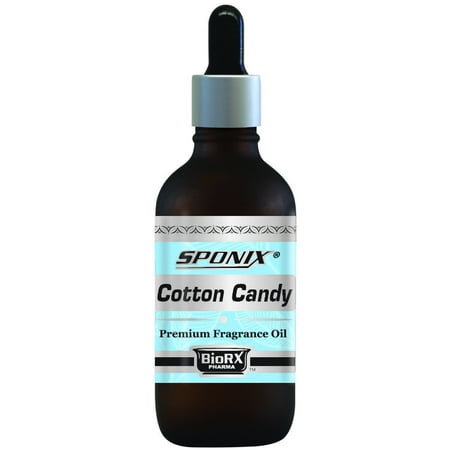 Cotton Candy Fragrance Oil 1 oz (30 ml) Aromatherapy - 100% Pure Organic Aromatic Premium Essential Scented Perfume Oil by Sponix