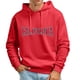 thumbnail image 1 of Gibobby Sudadera con capucha hombre Sudadera con capucha para mujer y hombre de manga larga a la moda(Rojo,CH), 1 of 4