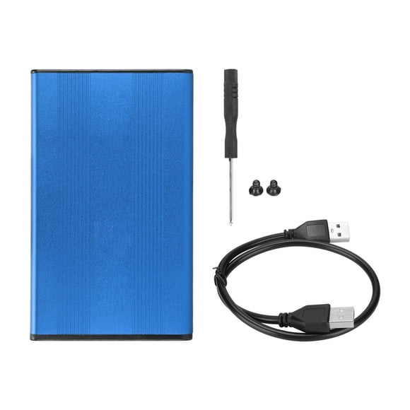 SATA Hard Drive Enclosure,HDD Enclosure 2.5in 2TB US Hard Drive Case Hard Disk Box High-Precision Functionality