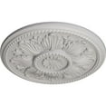 thumbnail image 3 of Ekena Millwork 18"OD x 1 3/4"P Edinburgh Ceiling Medallion (Fits Canopies up to 5 1/4"), Hand-Painted Ultra Pure White, 3 of 6