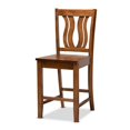 thumbnail image 2 of Bowery Hill Transitional Walnut Brown Finished Wood 5-Piece Pub Set, 2 of 9