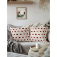 Scatter Pillow Inners Red Hearts 16x16 Inch Outdoor Throw Pillow with Insert, Set of 1 ...