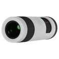 thumbnail image 1 of mmirethe Adultes Réglable Portable Mini Monoculaire Randonnée Voyage Chasse Télescope Birdwatching Outil Équipement de Plein Air Blanc, 1 of 1