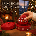 thumbnail image 4 of Mystery Christmas Glitter Dumpling Squishy, Colorful Cute Bao Dumplings Squeeze Balls Stress Relief Sensory for Holiday (Random), 4 of 7