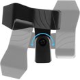 thumbnail image 5 of RV Soporte universal para micrófono - Clip de resorte de calidad para micrófono - Negro, 5 of 5