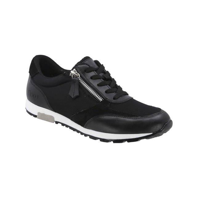 Sneaker Casual Triples Flow Morgana 37070 de Piel Negro