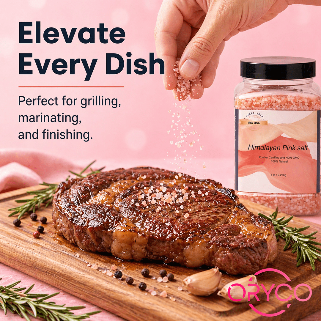 5LB Coarse and Fine Pink Himalayan Salt Bundle