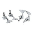 thumbnail image 4 of 4 String Bass Chrome Guitar Sealed Tuners Tuning Pegs Machine Heads 2R 2L, 4 of 7
