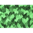 thumbnail image 1 of Ahgly Company Indoor Rectangle Abstract Emerald Green Modern Area Rugs, 8' x 10', 1 of 4