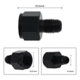 thumbnail image 5 of Black 4 AN Female To -3 AN Male Flare Fitting for Reducer Adapter, 5 of 6
