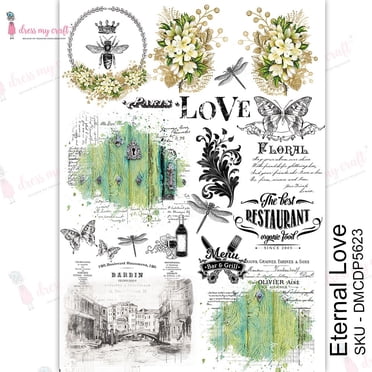 Transfer ME Sheet A4 – Heat Transfer For Wood, Glass, Metal & More – DIY Craft Decal Sheet