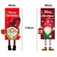 thumbnail image 2 of 2 piezas de adornos navideños, figuras de dibujos animados navideños que cuelgan banderas, 2 of 5