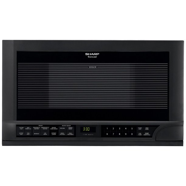 Over the Counter Microwave Oven (Black)