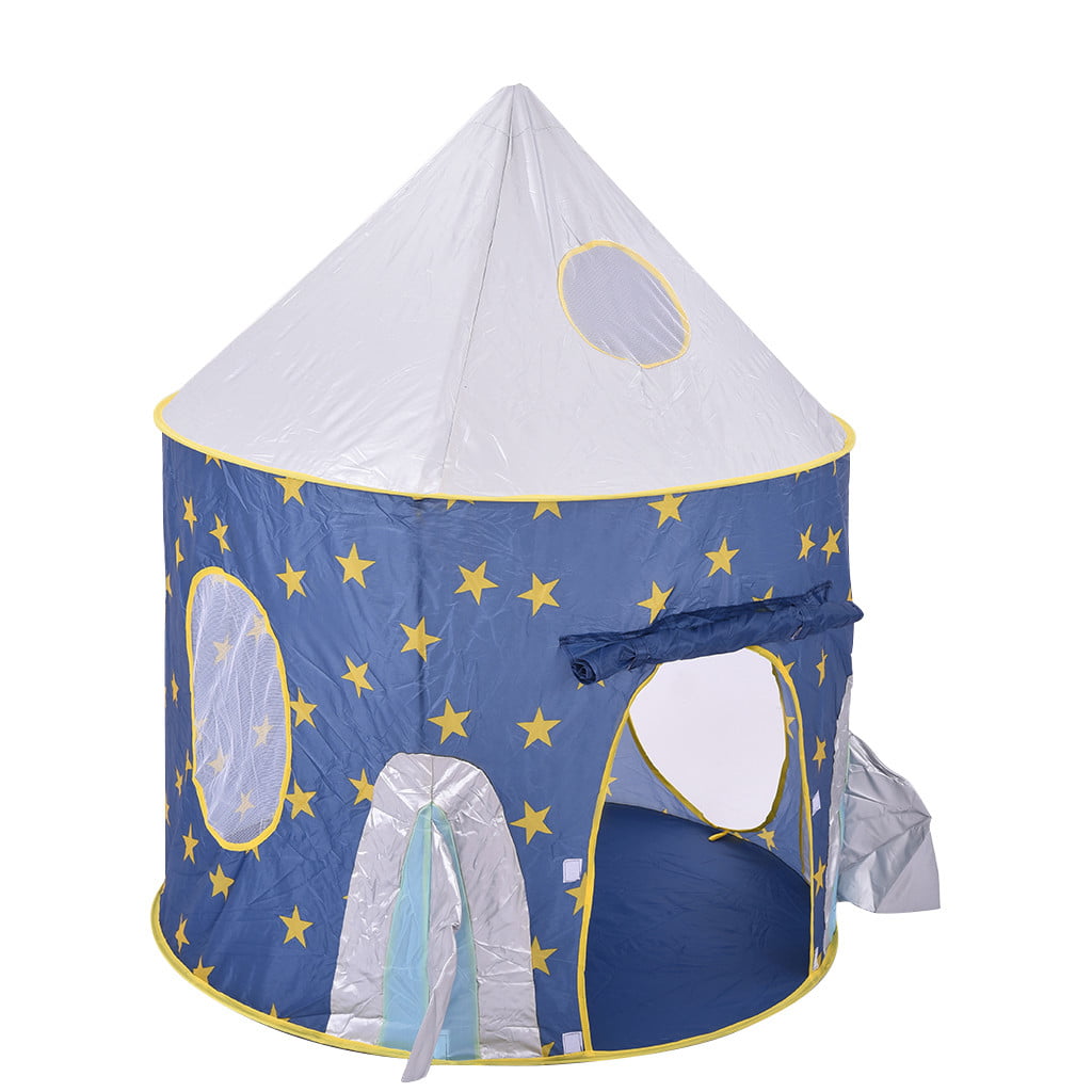 Details about   Children's Play Tent Space Capsule Yurt Three-piece Crawling Tunnel And Ball 