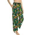 thumbnail image 3 of Kdxio Women's Comfy Stretch Cute Tribal LeopardsPrint Drawstring Pajama Pants-Large, 3 of 9
