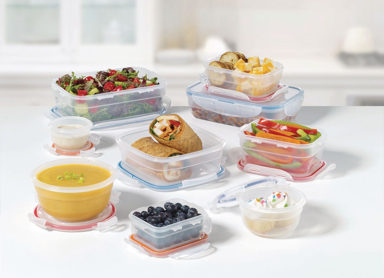 Starfrit LocknLock Easy Match 18-piece Container Set, Nestable and