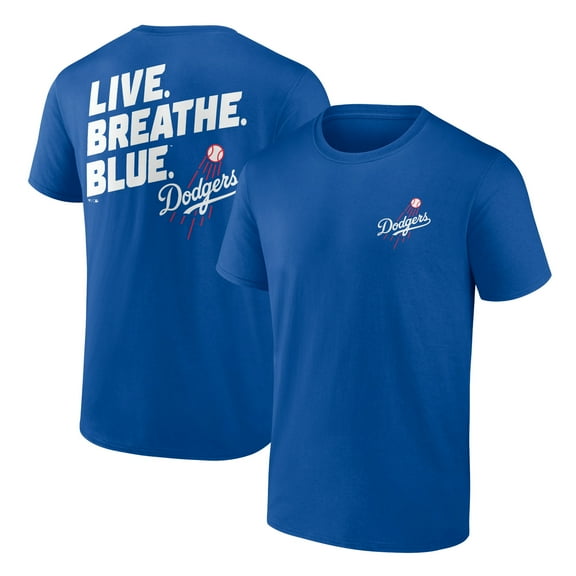 Men's Royal Los Angeles Dodgers Hometown Collection Live Breathe T-Shirt