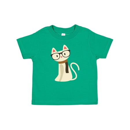 

Inktastic Hipster Cat Gift Baby Boy or Baby Girl T-Shirt