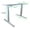White, variant on Rise Up Dual Motor Desk Legs | Electric Adjustable Frame for Sit Stand Desk Conversion and Ergonomic Office Setups