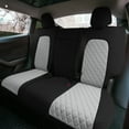 thumbnail image 2 of For 2020-2024 Tesla Model Y FH Group Waterproof Neoprene Custom Fit Made Car Seat Covers - Rear Gray, 2 of 6