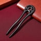 thumbnail image 5 of Palillos para el pelo vintage con diseño de U, estilo retro, color negro, 5 of 7