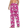 thumbnail image 4 of HPINK-T Poodles Dogs Pajama Pants for Men PJs Bottoms Sleep Lounge Pants with Pockets, 4 of 14