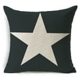 thumbnail image 1 of Housse de Coussin de Noël Élan Étoile pour Canapé, 1 of 7