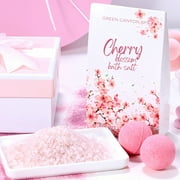 Spa Gift Baskets for Women, 10 Pcs Cherry Blossom Bath and Body Care Sets, Luxury Holiday Beauty Birthday Gift Sets for Her