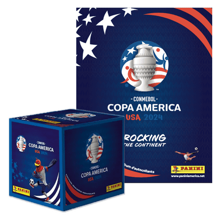 Panini COPA America 2024 USA - One Soft Cover Album and One Sticker Box
