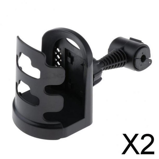 Soporte para Vasos DYNWAVEMX 2 Piezas Manillar Negro 55-75 mm