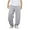 Gray, variant on Cethrio Boys Athletic Sweatpants Size 14-16, Open Bottom Casual Relaxed Fit Drawstring Straight Leg Pants Black