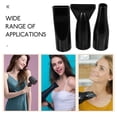 thumbnail image 3 of SKISUNO 3Pcs Hair Dryer Comb Nozzle Black ABS for Dispersing Airflow During Styling, 3 of 8
