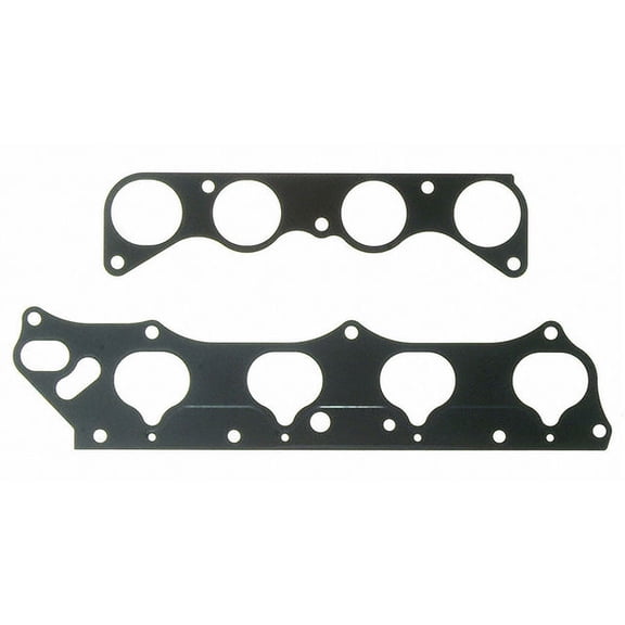 Lower and Upper Intake Manifold Gasket Set - Compatible with 2003 - 2011 Honda Element 2.4L 4-Cylinder 2004 2005 2006 2007 2008 2009 2010