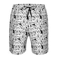 thumbnail image 3 of Logiee black and white dogs Print Mens Swim Trunks Quick Dry Board Shorts,Breathable Hawaii Beach Shorts Swimwear Bathing Suits-XX-Large, 3 of 6