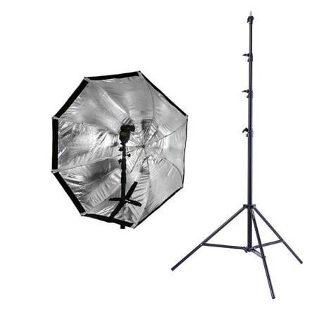 UPC: 0846431005401 | 2336 43  Apollo Orb with Removable Front Diffusion Panel – Fiberglass Frame – Bundle With Flashpoint 9  Auto Stand