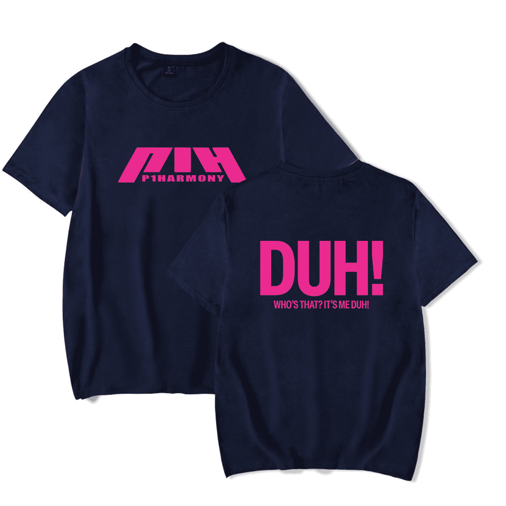 P1harmony Merch Duh New Album Summer Tee Kpop T-Shirt Unisex