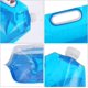 thumbnail image 5 of Bolsa contenedor tanque de agua plegable, 3 paquetes x 5L, mochilero, Camping, senderismo, Picnic, barbacoa, huracán, inundación, terremoto, emergencias, 5 of 5