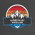 thumbnail image 2 of CafePress - Alpine Valley White Lake Michigan Maternity T Shirt - Maternity Dark T-Shirt, 2 of 3