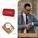 thumbnail image 2 of Estuche de Viaje para Reloj Uxcell para Hombres, Estuche de Reloj de Cuero, Caja de Almacenamiento de Reloj Portátil para Navidad, Cumpleaños y Aniversario, 2 Slots (Rojo), 2 of 7